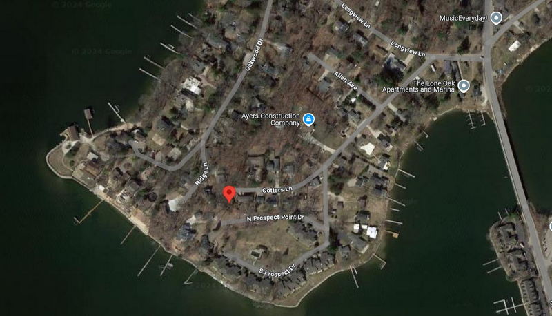 Prospect Point - Current Aerial Map (newer photo)